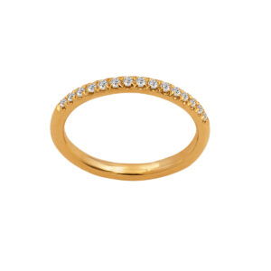 Diamond Wedding Band 9k