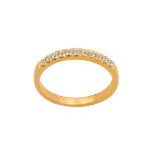 Diamond Wedding Band 9k